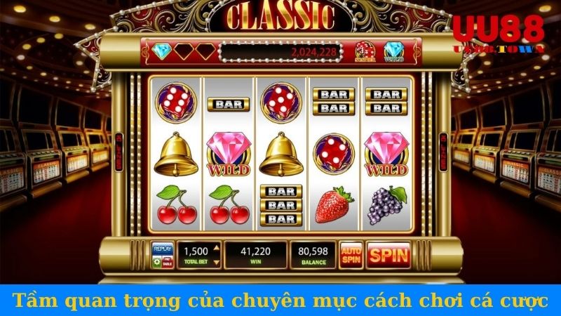 Tầm quan trọng của chuyên mục cách chơi cá cược