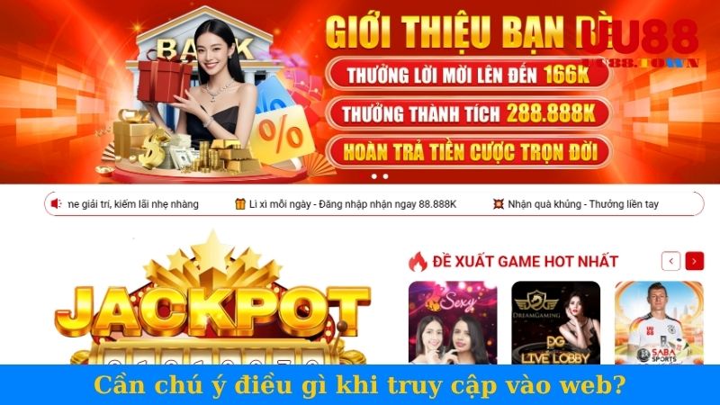 Cần chú ý điều gì khi truy cập vào web?